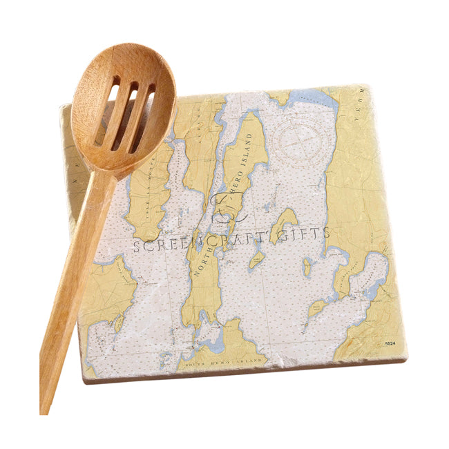 North Hero, VT - Marble Trivet