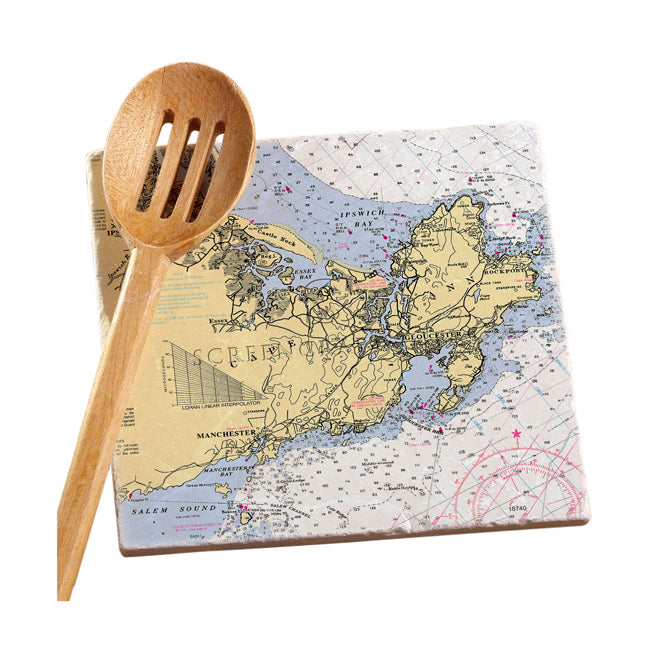 Cape Ann, MA - Marble Trivet