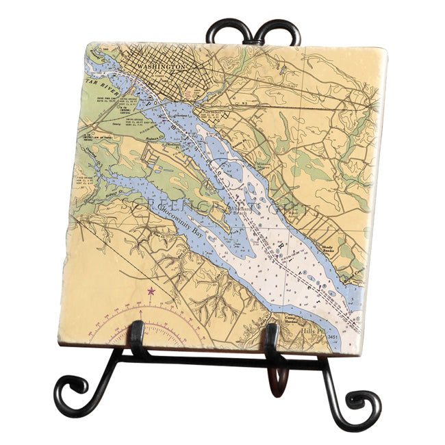 Washington, NC- Marble Trivet