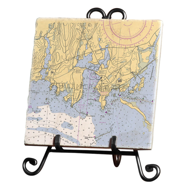 Stonington, CT - Marble Trivet