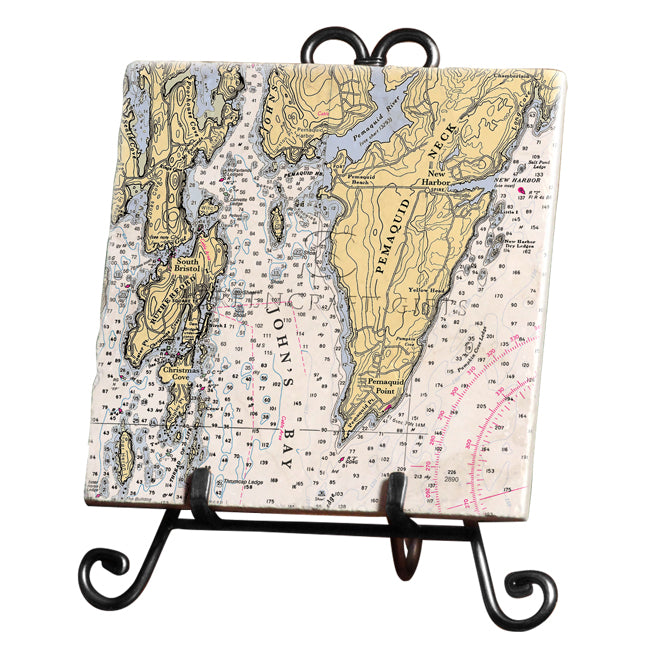 Pemaquid Neck, ME - Marble Trivet