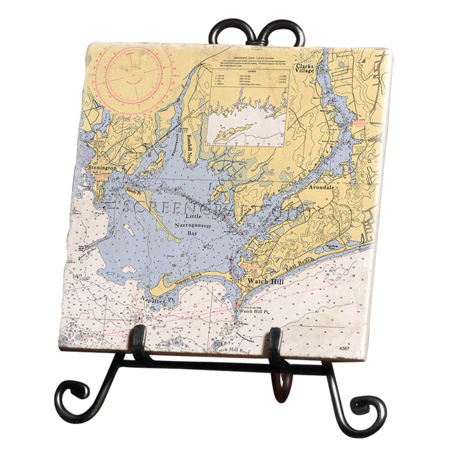 Watch Hill, RI - Marble Trivet