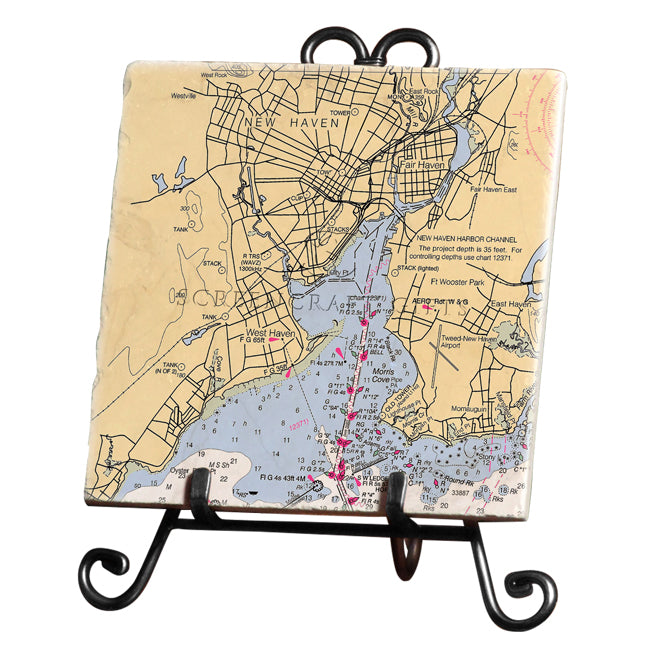 New Haven, CT - Marble Trivet