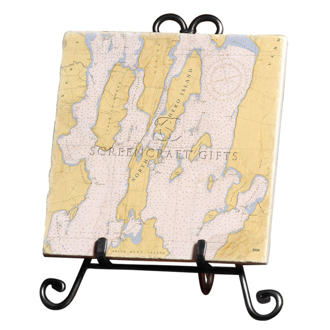 North Hero, VT - Marble Trivet