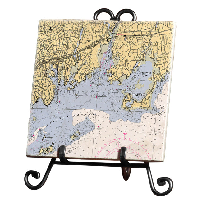 Greenwich, CT- Marble Trivet