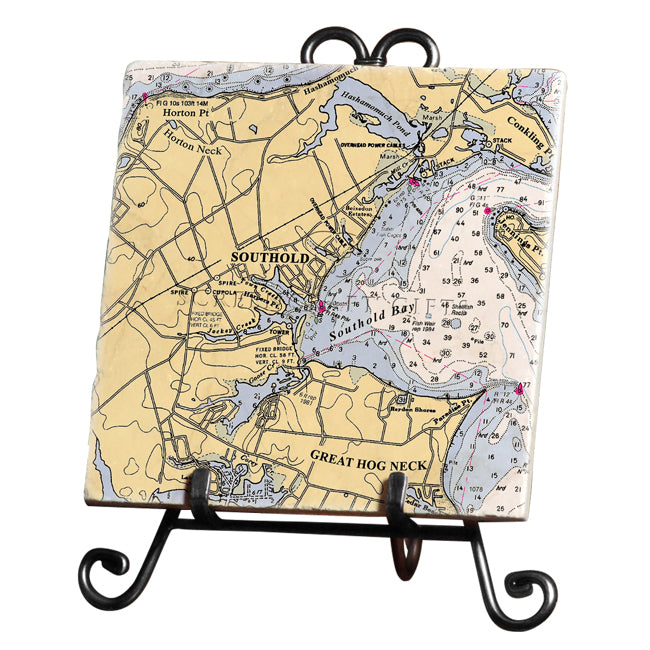 Southold, NY - Marble Trivet