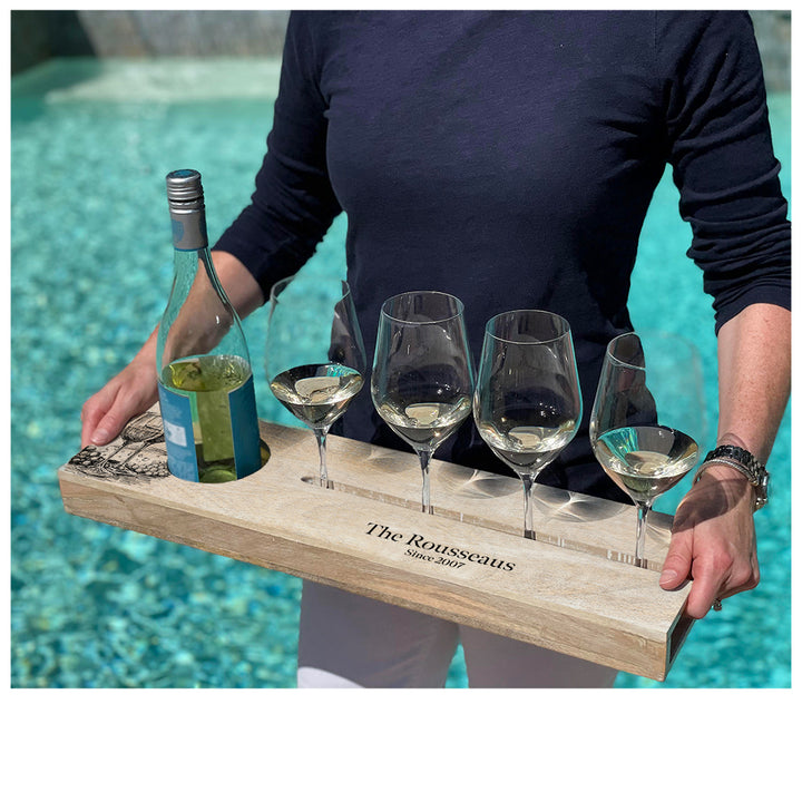 NEW! Personalized Wine Sketch Beverage Server