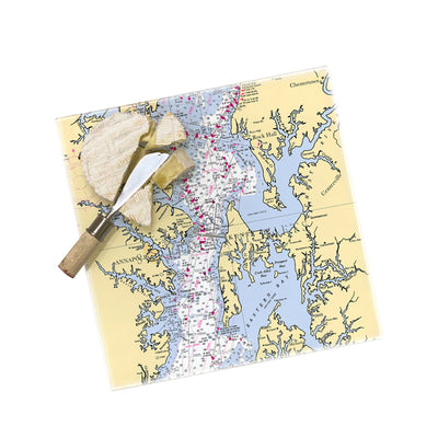 Chesapeake Bay - Glass Prep and Serve Board