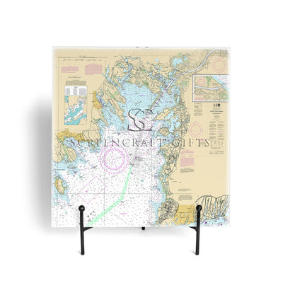 Buzzards Bay,  MA - Glass Prep and Serve Board