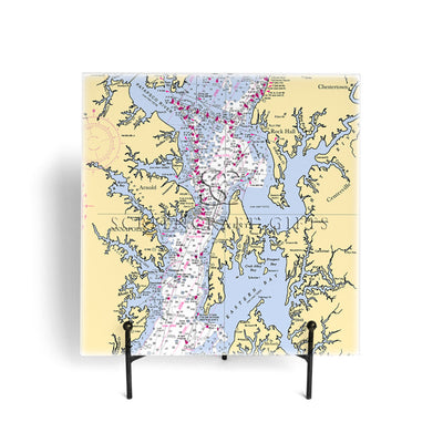 Chesapeake Bay - Glass Prep and Serve Board