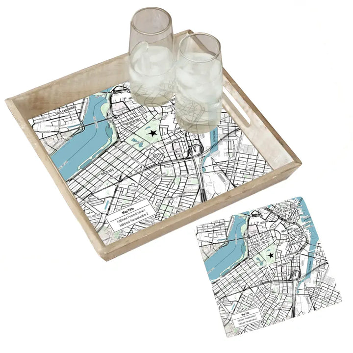 Create Your Own Map Gift - Modern Map Style