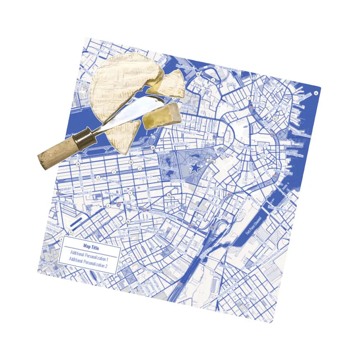 Create Your Own Map Gift - Blueprint Map Style