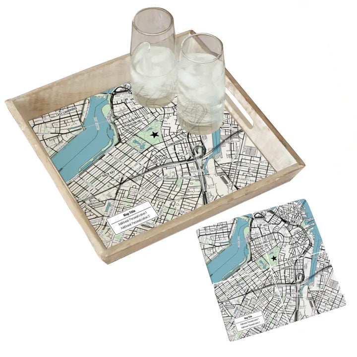 Create Your Own Map Gift - Modern Map Style