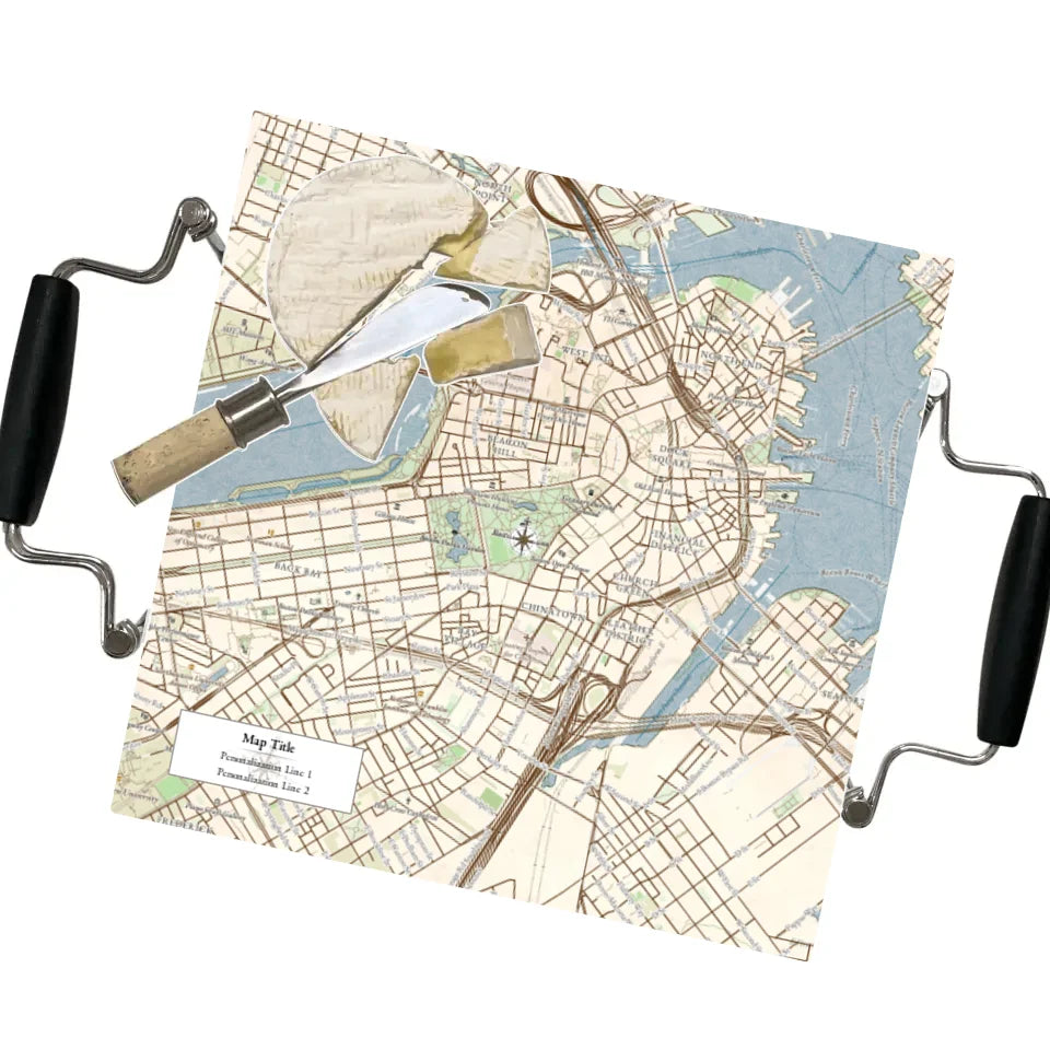 Custom Map Gift Design Lab - Antique Map