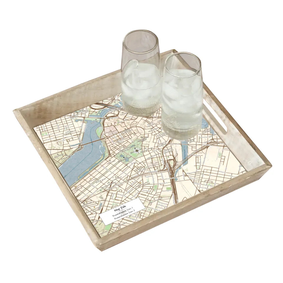 Custom Map Gift Design Lab - Antique Map