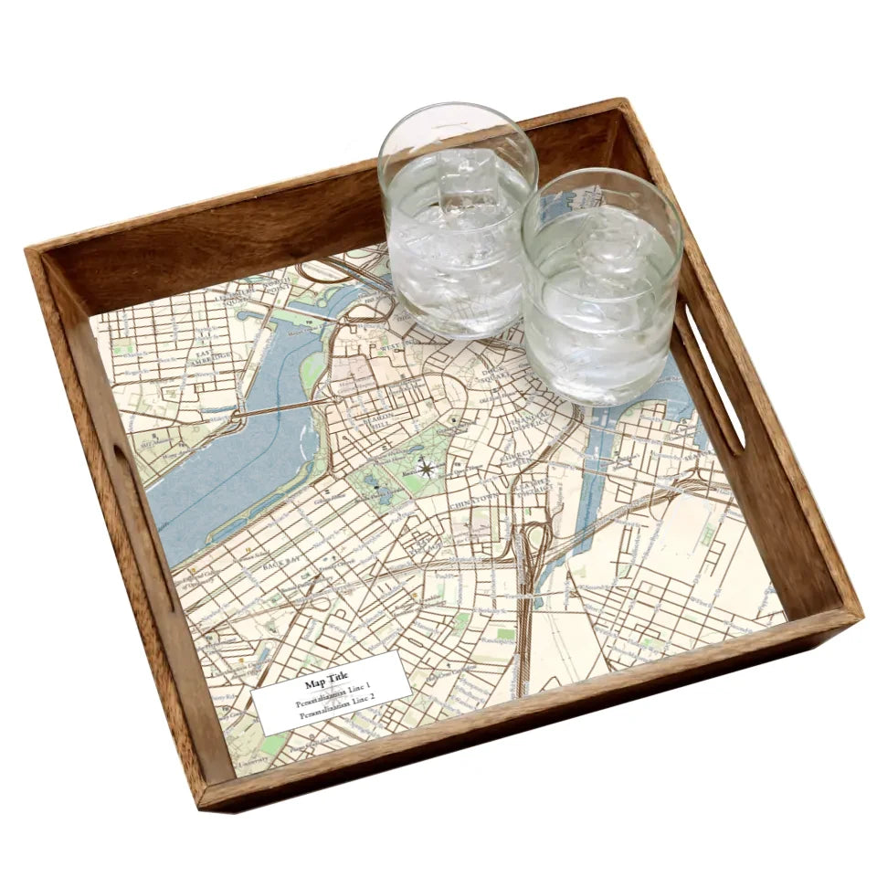 Custom Map Gift Design Lab - Antique Map