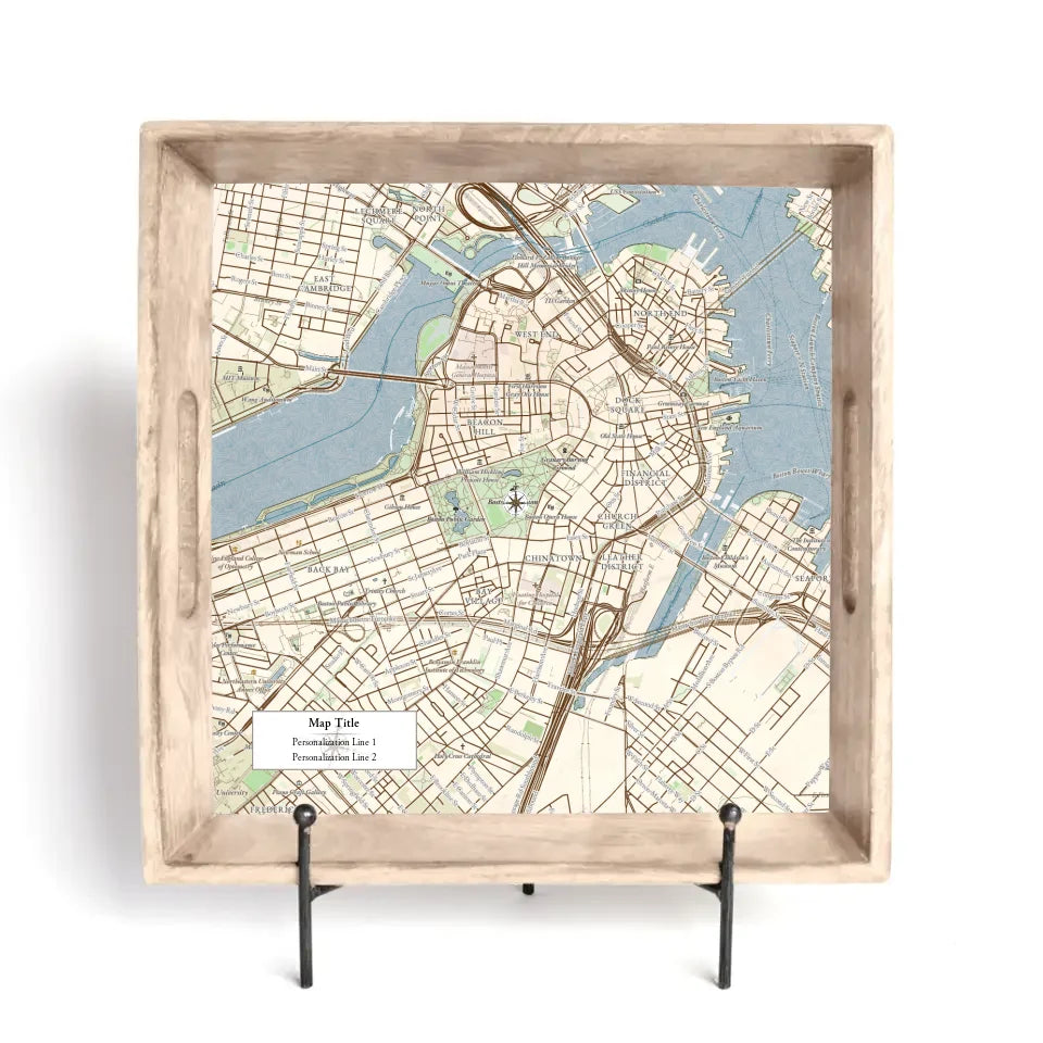 Custom Map Gift Design Lab - Antique Map