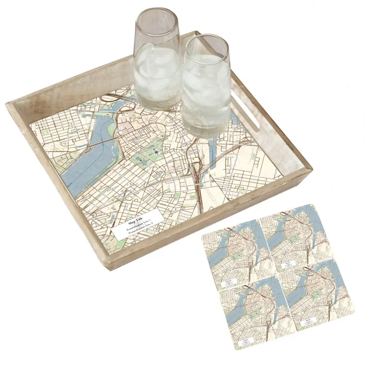 Custom Map Gift Design Lab - Antique Map