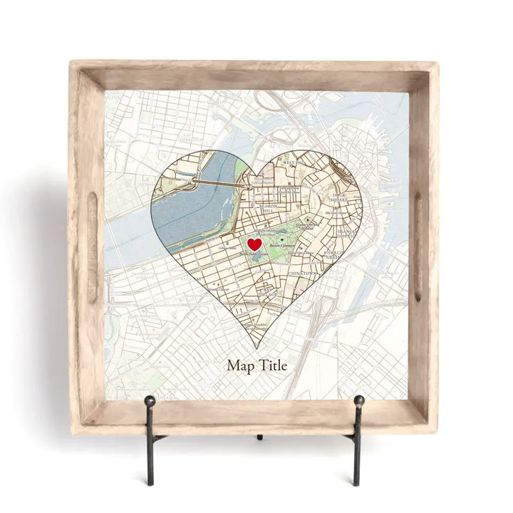 Custom Map Gift Design Lab - Heart Map