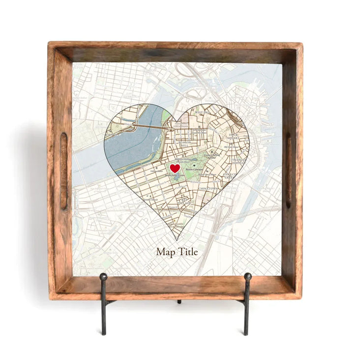 Custom Map Gift Design Lab - Heart Map