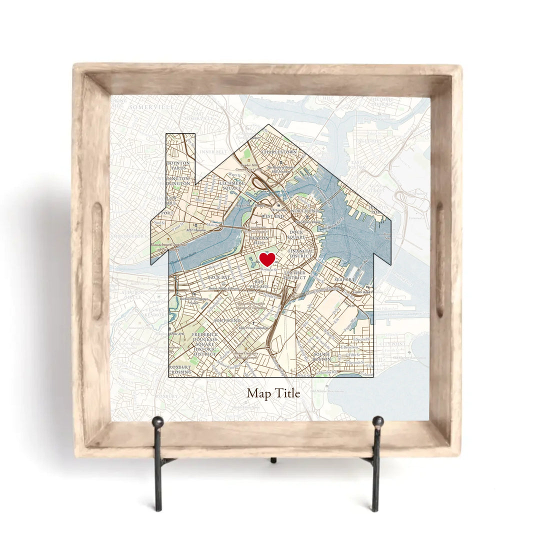 Custom Map Gift Design Lab - House Map