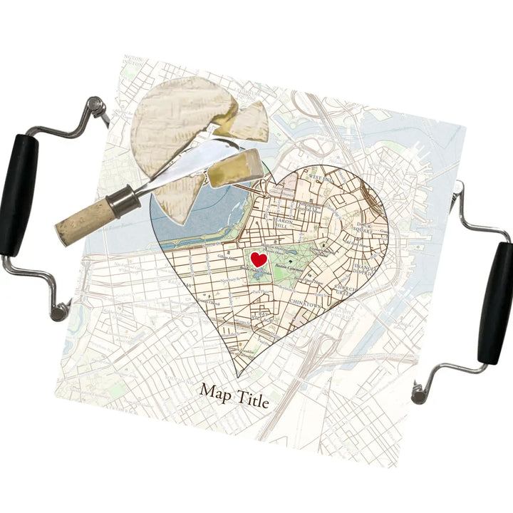 Custom Map Gift Design Lab - Heart Map