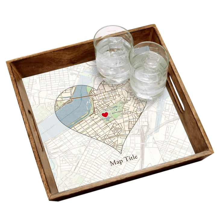 Custom Map Gift Design Lab - Heart Map