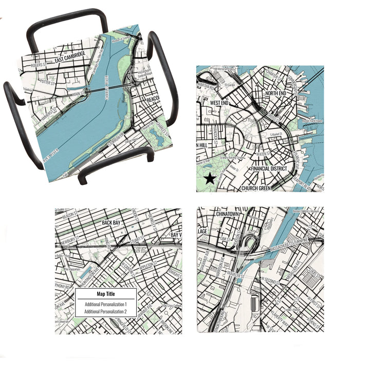 Create Your Own Map Gift - Modern Map Style