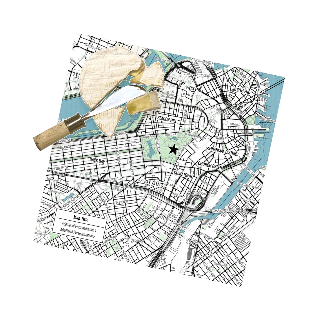 Create Your Own Map Gift - Modern Map Style