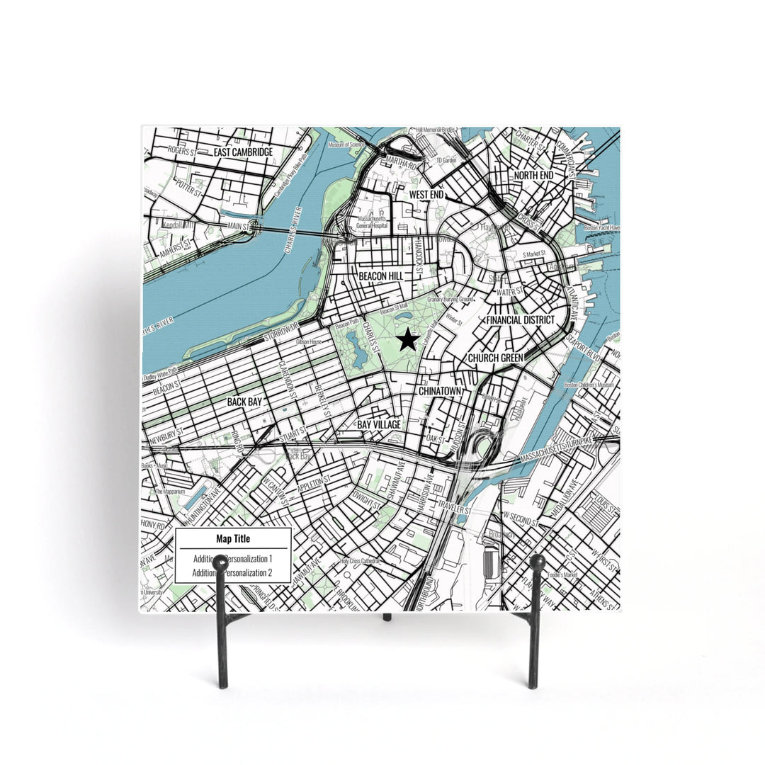 Create Your Own Map Gift - Modern Map Style
