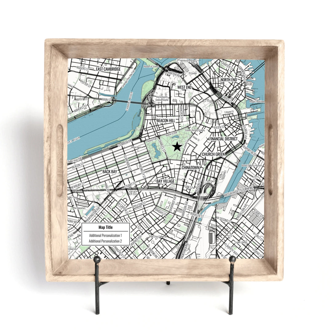 Create Your Own Map Gift - Modern Map Style
