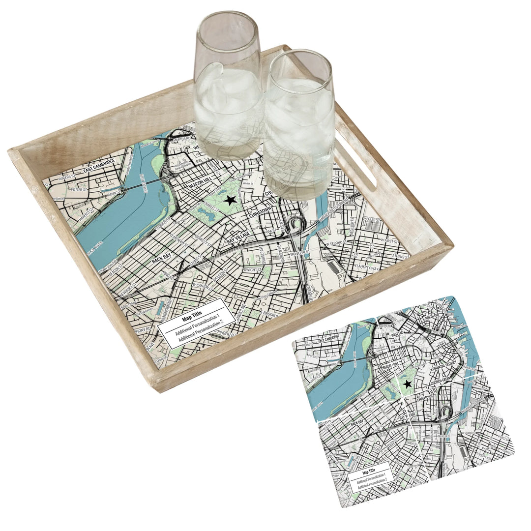 Create Your Own Map Gift - Modern Map Style