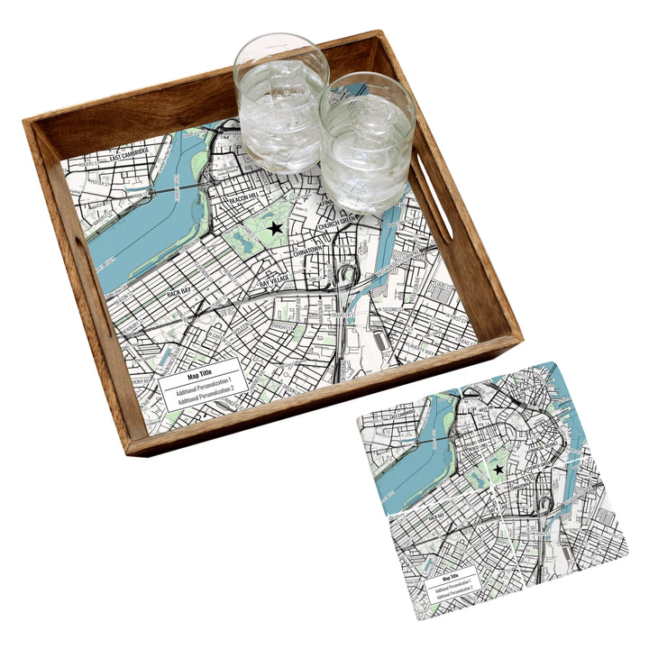 Create Your Own Map Gift - Modern Map Style