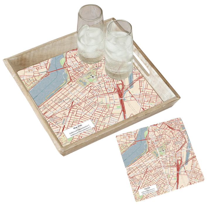 Create Your Own Map Gift - Classic Map Style