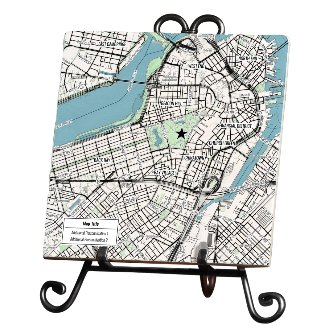 Create Your Own Map Gift - Modern Map Style