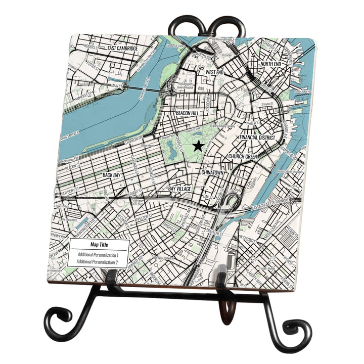 Create Your Own Map Gift - Modern Map Style
