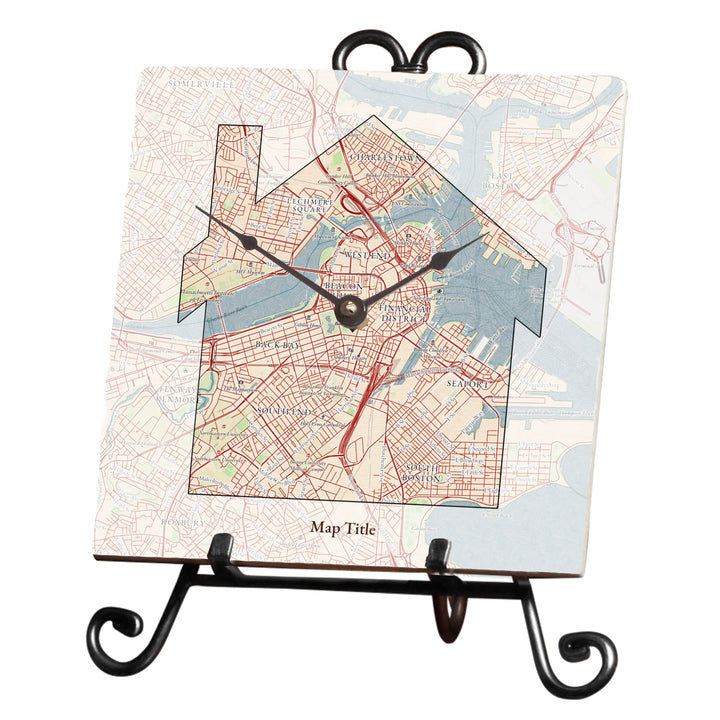 Create Your Own Map Gift - House Shaped Map