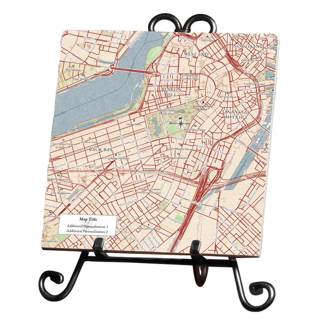Create Your Own Map Gift - Classic Map Style