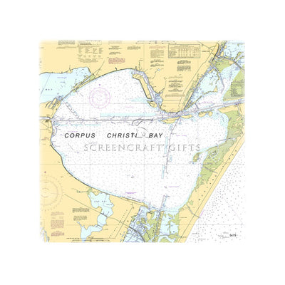 Corpus Christi Bay, TX - Wall Canvas