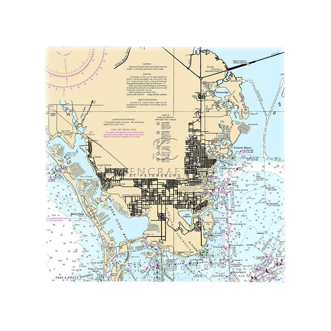 St. Petersburg, FL- Wall Canvas