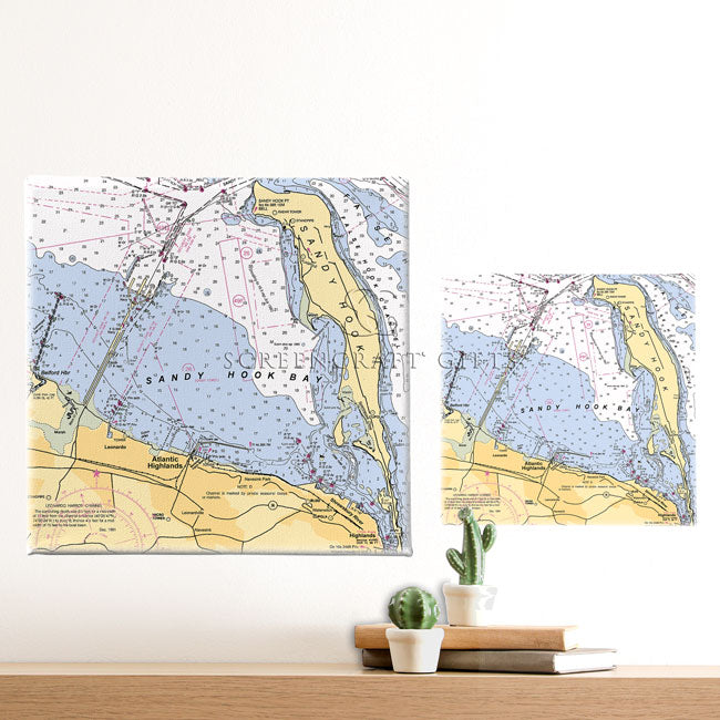 Sandy Hook, NJ - Wall Canvas