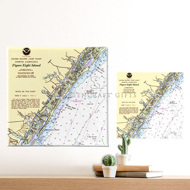 Figure Eight Island - Wall Canvas