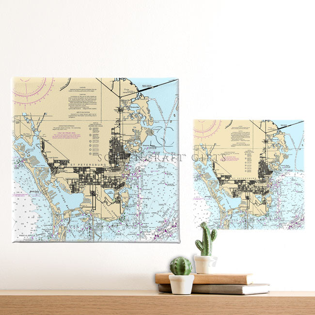 St. Petersburg, FL- Wall Canvas