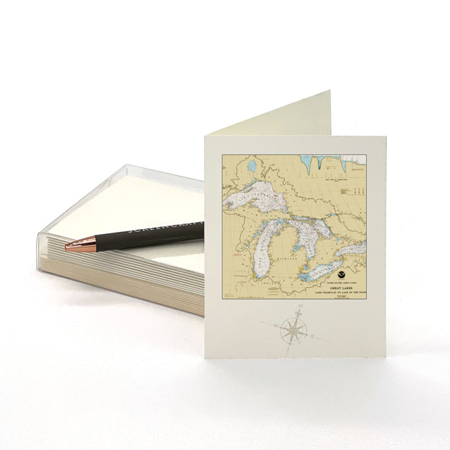 The Great Lakes - Notecards