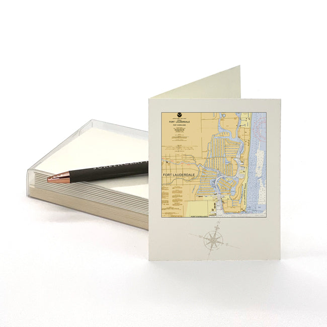 Fort Lauderdale, FL- Notecards – ScreenCraftGifts
