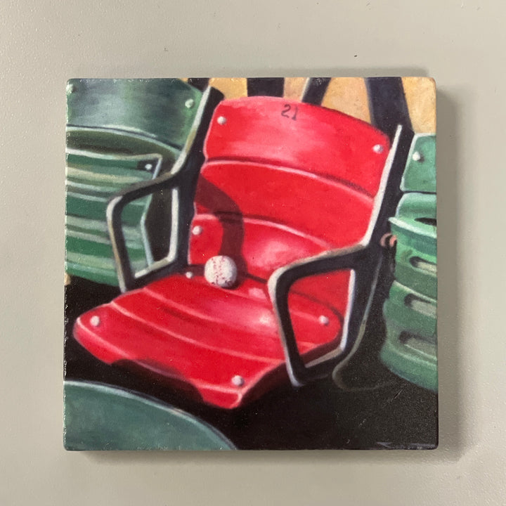 The Seat - Arthur Moniz - Marble Coaster