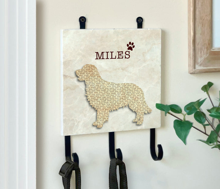 Personalized Dog Breed - Wall Hook