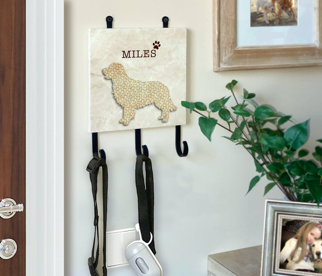 Personalized Dog Breed - Wall Hook