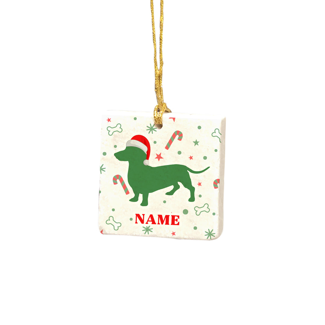 Love Your Pup - Personalized Marble Ornament