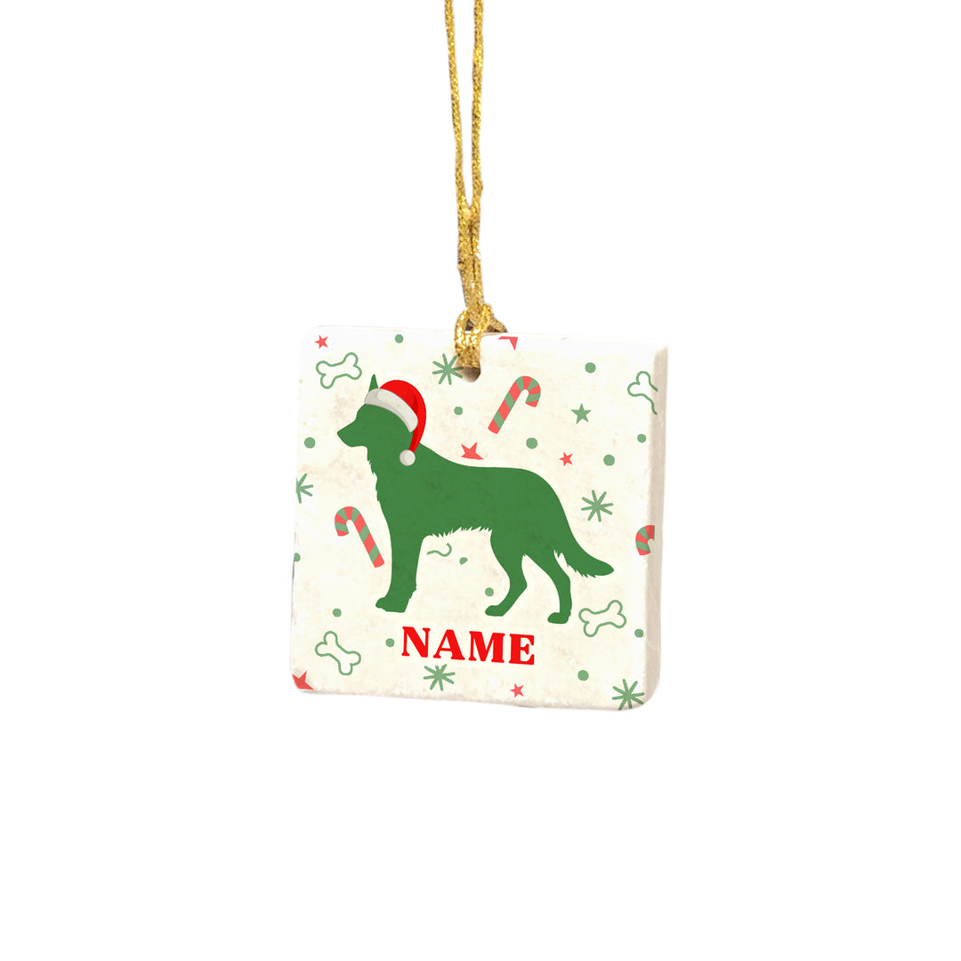 Love Your Pup - Personalized Marble Ornament